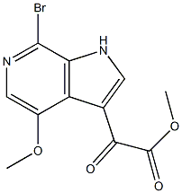 2-(7-溴-4-甲氧基-1H-吡咯并[2,3-C]吡啶-3-基)-2-氧代乙酸甲酯