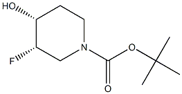 顺式-N-BOC-3-氟-4-羟基哌啶