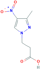 3-(3-Methyl-4-nitro-1H-pyrazol-1-yl)propanoic acid