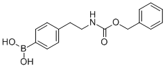 4-(2-(苄氧基羰基氨基)乙基)苯硼酸