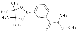 N-Methoxy-N-methyl-3-(4,4,5,5-tetramethyl-1,3,2-dioxaborolan-2-yl)benzamide