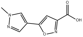 5-(1-Methyl-1H-pyrazol-4-yl)-isoxazole-3-carboxylic acid