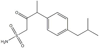 N-[2-(4-异丁基苯基)丙基]-甲磺酰胺