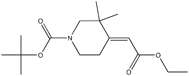 1-Boc-4-(2-ethoxy-2-oxoethylidene)-3,3-diMethylpiperidine