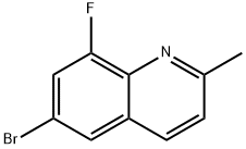 Quinoline, 6-bromo-8-fluoro-2-methyl-