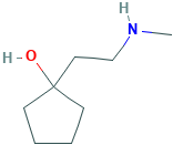 1-[2-(METHYLAMINO)ETHYL]CYCLOPENTANOL