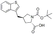 (2S,4R)-4-(苯并[b]噻吩-3-基甲基)-1-(叔丁氧羰基)吡咯烷-2-羧酸