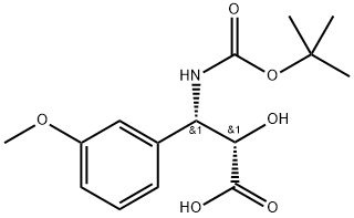 (2S,3S)-3-((tert-butoxycarbonyl)amino)-2-hydroxy-3-(3-methoxyphenyl)propanoic acid