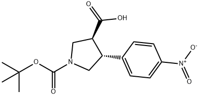 BOC-(TRANS)-4-(4-NITRO-PHENYL)-PYRROLIDINE-3-CARBOXYLIC ACID