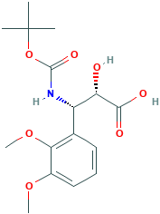 N-BOC-3-(S)-AMINO-2-(S)-HYDROXY-3-(2,3-DIMETHOXY-PHENYL)-PROPIONIC ACID