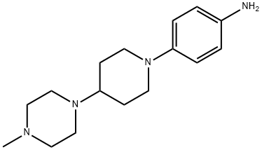 Benzenamine, 4-[4-(4-methyl-1-piperazinyl)-1-piperidinyl]-