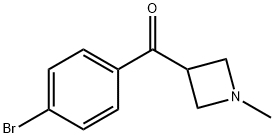 (4-bromophenyl)(1-methylazetidin-3-yl)methanone