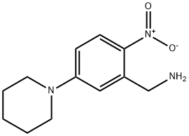 Benzenemethanamine, 2-nitro-5-(1-piperidinyl)-