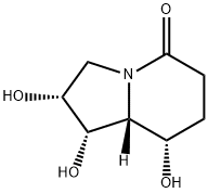 Hexahydro-1,2,8-trihydroxy-[1S(1a,2a,8a,8ab)]-5(1H)-indolizinone