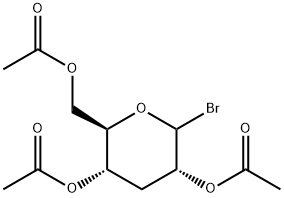 D-ribo-Hexopyranosyl bromide, 3-deoxy-, triacetate (9CI)