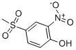 4-(methylsulphonyl)-2-nitrophenol