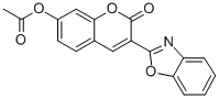 3-(2-BENZOXAZOLYL)UMBELLIFERYL ACETATE