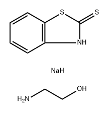 benzothiazole-2(3H)-thione, sodium salt, compound with 2-aminoethanol