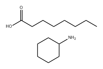 Octanoic acid, reaction products with cyclohexylamine