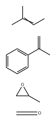 Formaldehyde, reaction products with 2-methyl-2-butene, methylstyrene and propylene oxide, abbalide fraction, distn. residues