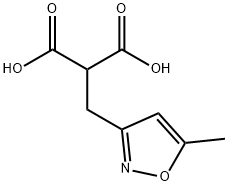 Propanedioic acid, 2-[(5-methyl-3-isoxazolyl)methyl]-