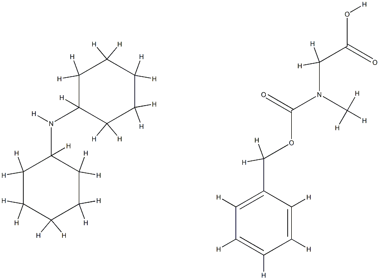 N-[(Benzyloxy)carbonyl]-N-methylglycine-N-cyclohexylcyclohexanamine