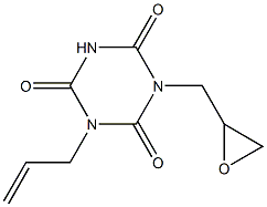 1,3,5-Triazine-2,4,6(1H,3H,5H)-trione, 1-(oxiranylmethyl)-3-(2-propenyl)-