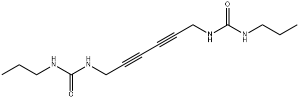 1-propyl-3-[6-(propylcarbamoylamino)hexa-2,4-diynyl]urea