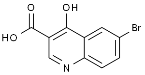 6-Bromo-4-oxo-1,4-dihydroquinoline-3-carboxylic acid