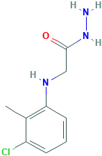 2-(3-Chloro-2-methylanilino)acetohydrazide