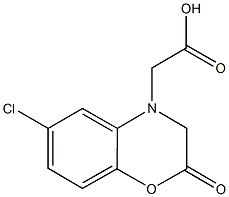 2-(6-Chloro-2-oxo-2H-benzo[b][1,4]oxazin-4(3H)-yl)acetic acid