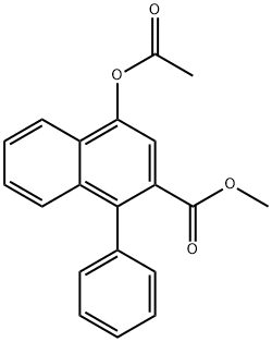 METHYL 4-ACETOXY-1-PHENYL-2-NAPHTHOATE