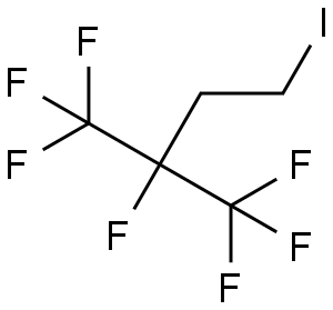 4-Iodo-2(Trifluoromethyl)-1,1,1,2-Tetrafluorobutane