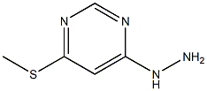 4-肼基-6-(甲硫基)嘧啶