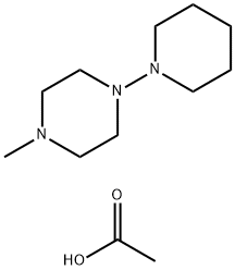 1-methyl-4-(4-piperidinyl)piperazine monoacetate