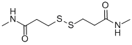 3,3'-Dithio-bis(N-methylpropionamide)