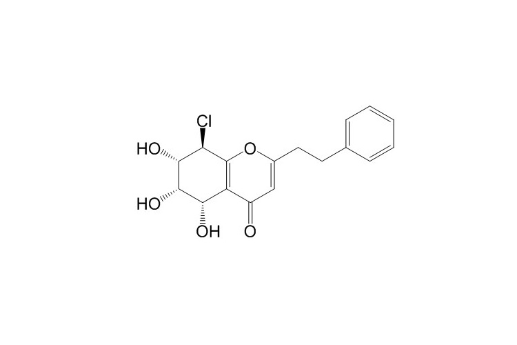 8-氯-2-(2-苯乙基)-5,6,7-三羟基-5,6,7,8-四氢色酮