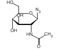 2-Acetamido-2-deoxy-β-D-glucopyranosyl Azide