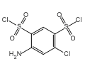 4-Amino-6-chloro-1,3-benzenedisulfonyl Dichloride