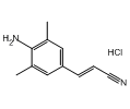 (E)-3-(4-氨基-3,5-二甲基苯基)丙烯腈盐酸盐