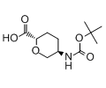 (2S,5R)-5-[(tert-Butoxycarbonyl)amino]tetrahydro-2H-pyran-2-carboxylic Acid