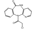 11-(chloroacetyl)-5,11-dihydro-6H-pyrido[2,3-b][1,4]benzodiazepin-6-one