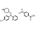 4-[(4-Chlorophenyl)-2-pyridylmethoxy]piperidine p-Nitrobenzoic Acid Salt