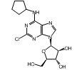 2-chloro-N(sup 6)-cyclopentyladenosine