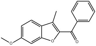 3-甲基-6-甲氧基-2-苯酰基苯并呋喃