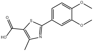 2-(3,4-二甲氧苯基)-4-甲基-噻唑-5-羧酸