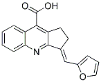 3-FURAN-2-YLMETHYLENE-2,3-DIHYDRO-1H-CYCLOPENTA[B]QUINOLINE-9-CARBOXYLIC ACID