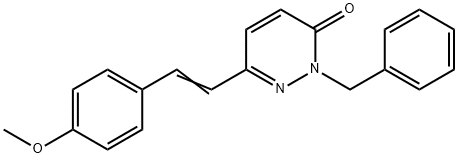 2-benzyl-6-[(E)-2-(4-methoxyphenyl)ethenyl]-2,3-dihydropyridazin-3-one