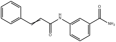 3-(3-PHENYLPROP-2-ENOYLAMINO)BENZAMIDE