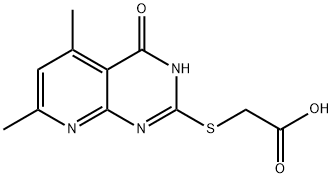 (4-HYDROXY-5,7-DIMETHYL-PYRIDO[2,3-D]PYRIMIDIN-2-YLSULFANYL)-ACETIC ACID